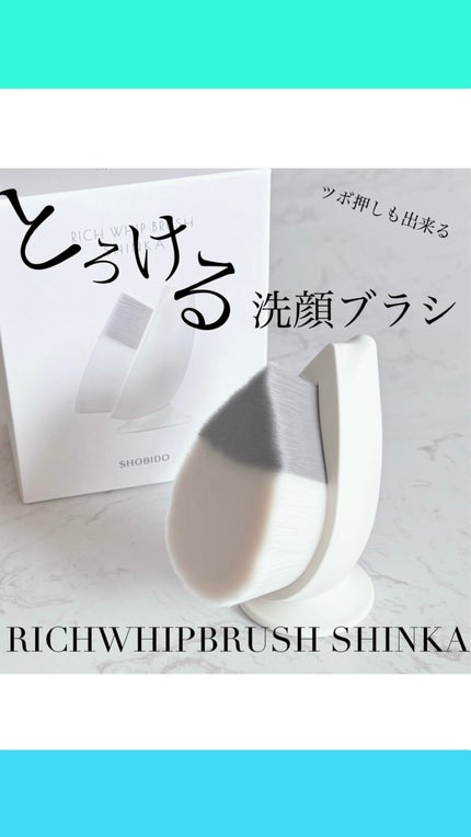 リッチホイップブラシSHINKA(シンカ)/SHOBIDO/その他スキンケアグッズの人気ショート動画