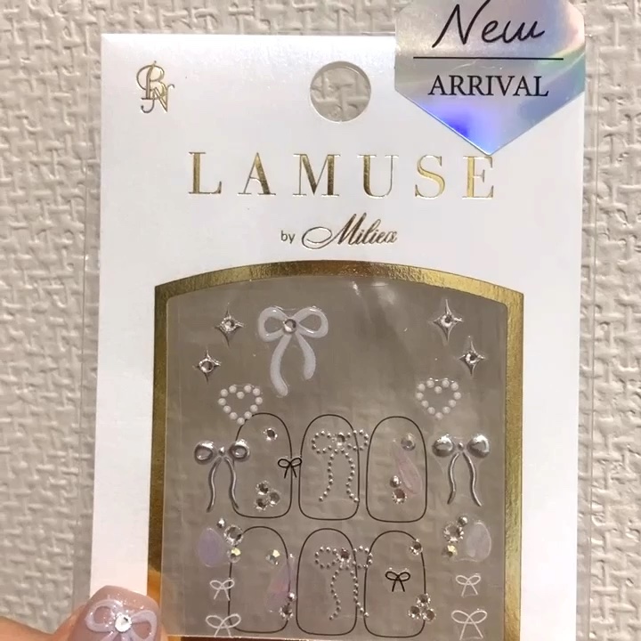 LAMUSE　ラミューズ　ネイルシール/ビー・エヌ/ネイルシールの動画クチコミ1つ目