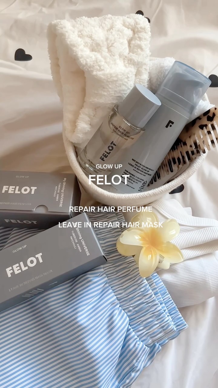 グローアップ リペア ヘアパフューム/FELOT/ヘアオイルの動画クチコミ1つ目