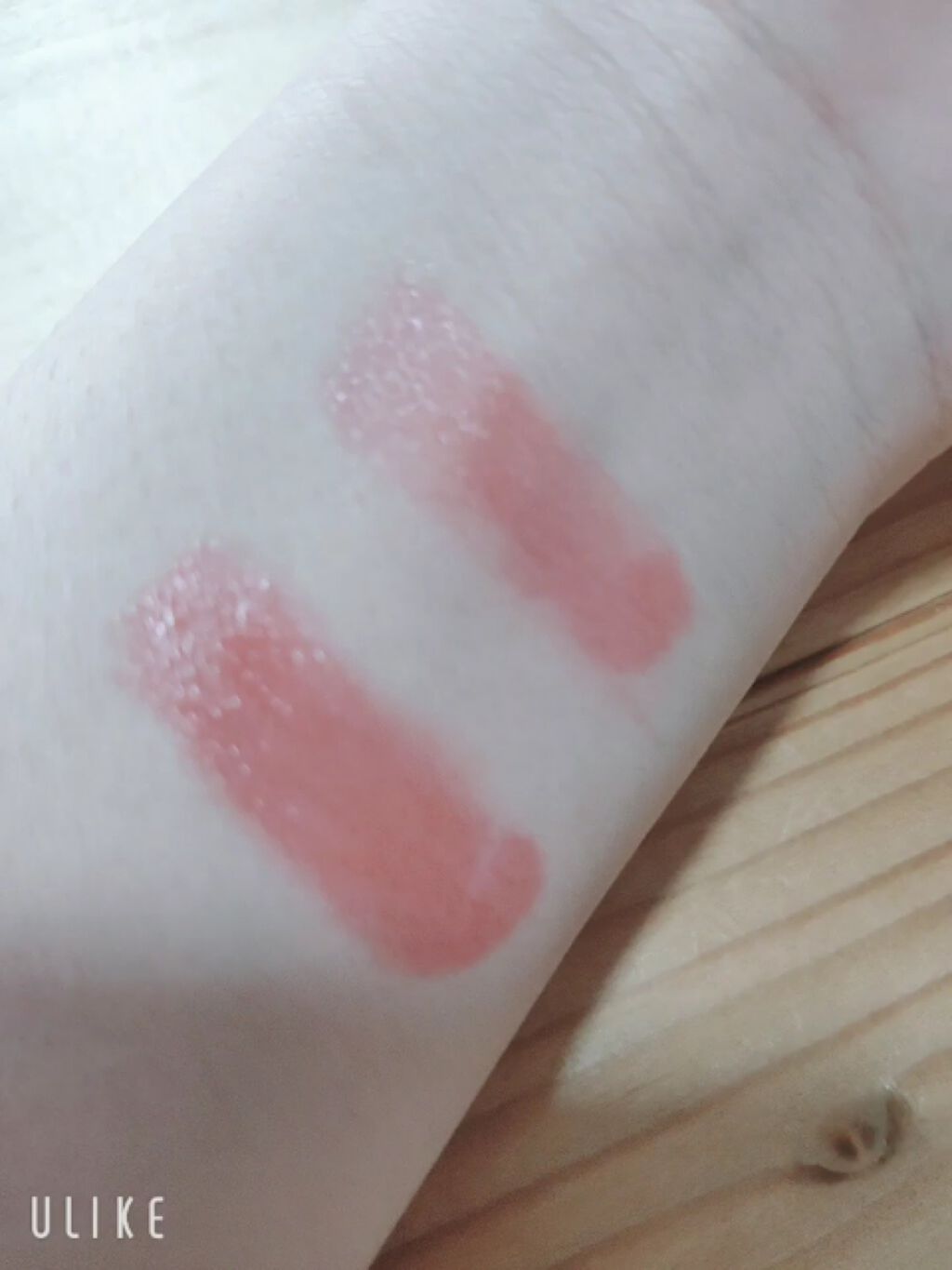 ラスティンググロスリップ/CEZANNE/口紅を使ったクチコミ（3枚目）