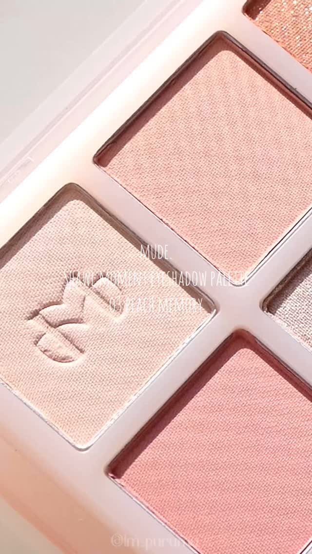 MDショールモーメント アイシャドウパレット/mude./アイシャドウパレットを使ったクチコミ（1枚目）