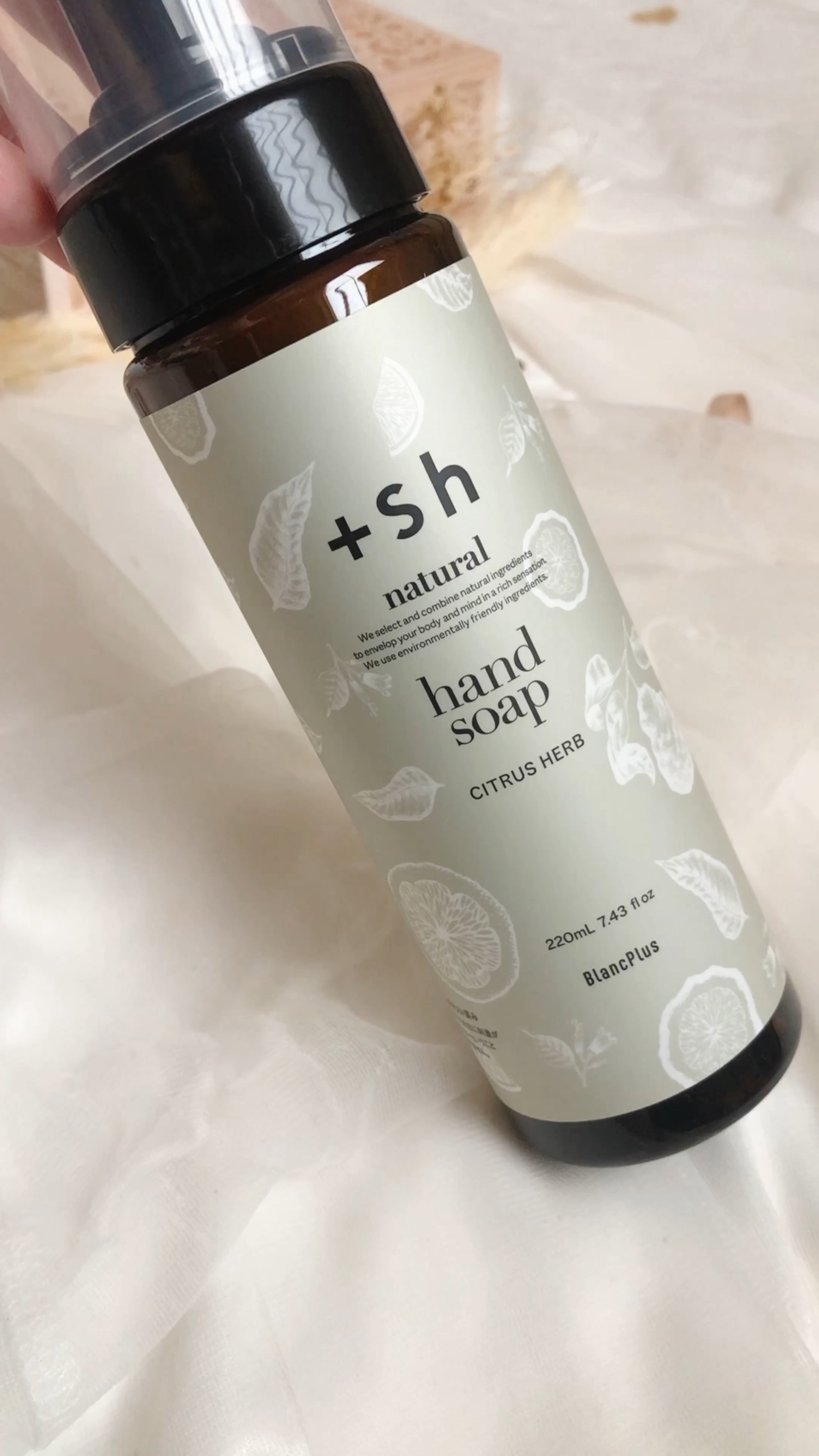 ナチュラルハンドソープC（CITRUS HERB/シトラスハーブ）/+sh/ハンドソープを使ったクチコミ（1枚目）
