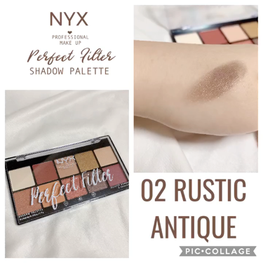 パーフェクトフィルター シャドウ パレット/NYX Professional Makeup/アイシャドウパレットの動画クチコミ1つ目