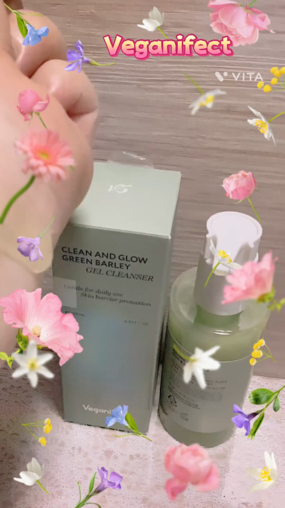 青麦クレンジングジェル /Veganifect/クレンジングジェルの動画クチコミ1つ目