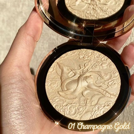 灵鹿浮雕 ハイライト/CARSLAN/パウダーハイライトを使ったクチコミ(3枚目)