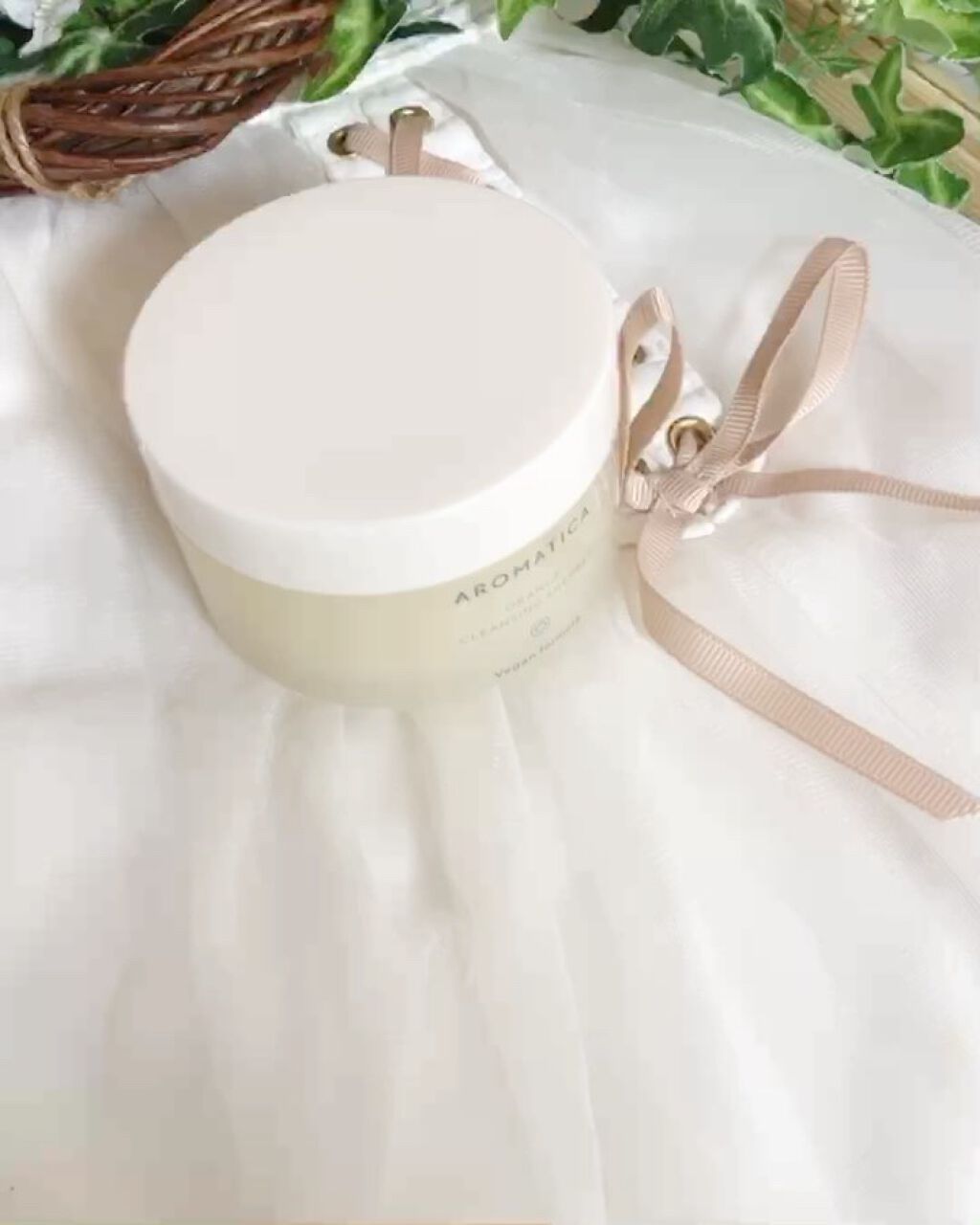 オレンジクレンジングシャーベット/AROMATICA/クレンジングバームを使ったクチコミ（3枚目）