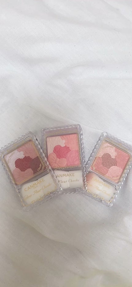 グロウフルールチークス/キャンメイク/パウダーチークの人気ショート動画