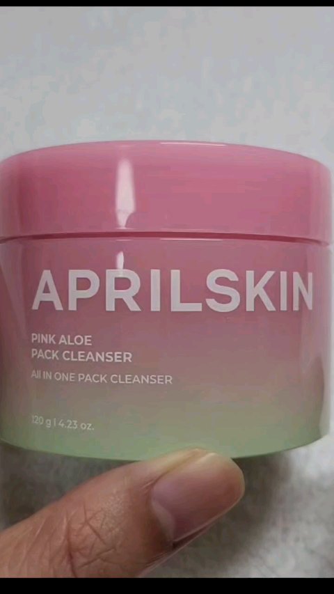 ピンクアロエメレンゲクレンザー/APRILSKIN/その他洗顔料の人気ショート動画