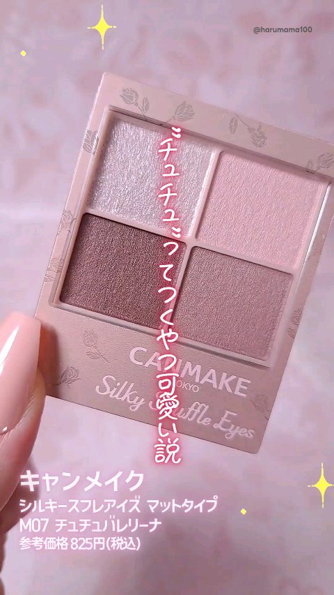 シルキースフレアイズ（マットタイプ）/キャンメイク/アイシャドウパレットの動画クチコミ5つ目