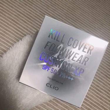 キル カバー ファンウェア クッション エックスピー/CLIO/クッションファンデーションを使ったクチコミ（2枚目）