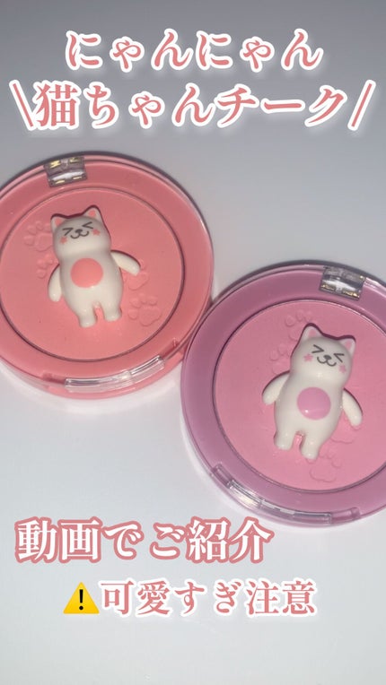 Bling Cat Powder Cheek/TONYMOLY/パウダーチークの人気ショート動画