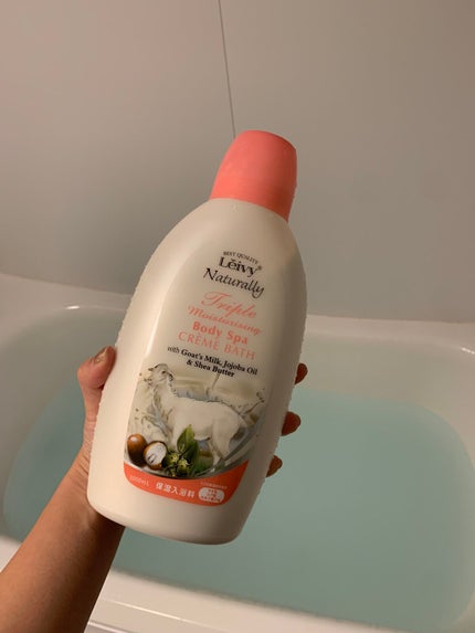 レイヴィー クリームバス ゴートミルク 1000ml/Leivy/保湿系入浴剤を使ったクチコミ(1枚目)