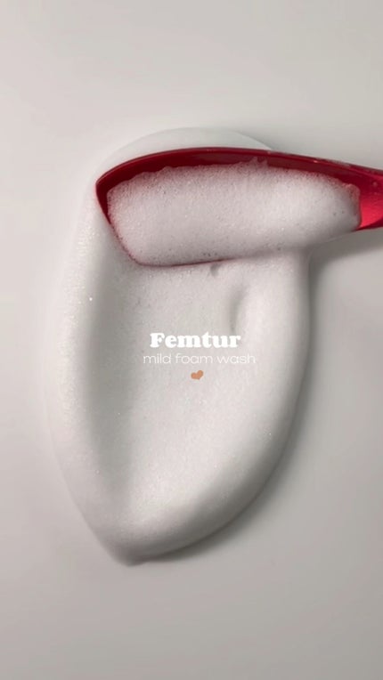 フェムチャー マイルドフォームウォッシュ/アンファー(スカルプD)/デリケートゾーンケアの人気ショート動画