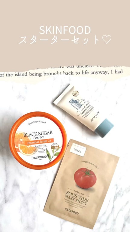 スチームミルク トッピングマスク/SKINFOOD/洗い流すパック・マスクの人気ショート動画