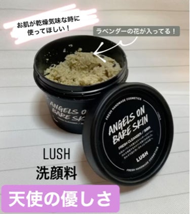 LUSHの洗顔料、天使の優しさ

お肌が乾いて、
コンディションが落ち着かない時にもおすすめな
泡立たないクレイ洗顔です。

【使い方】
適量を手に取り、ぬるま湯や水を
少しずつ加えながらペースト状に練