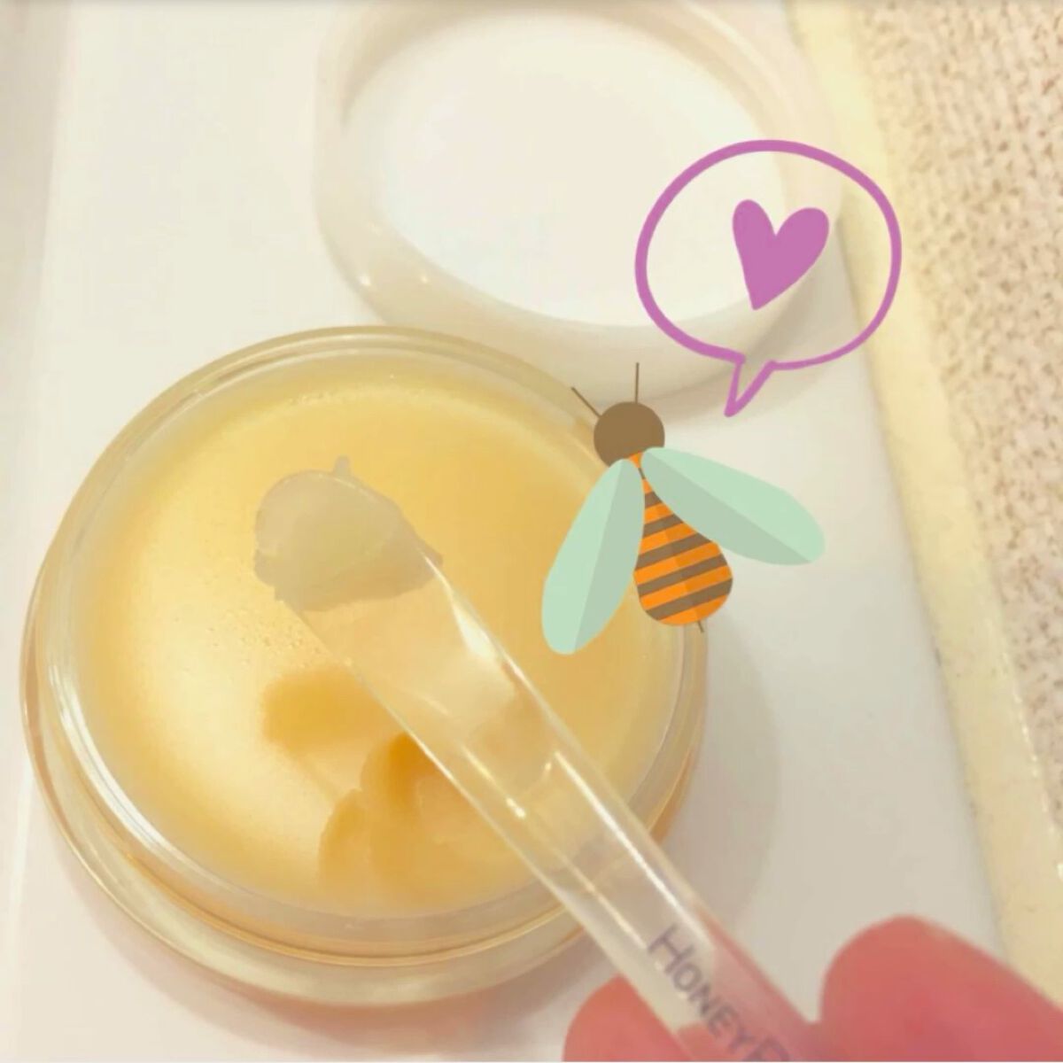 ハニーメルティコンクr/ROAlív/リップバームを使ったクチコミ（1枚目）