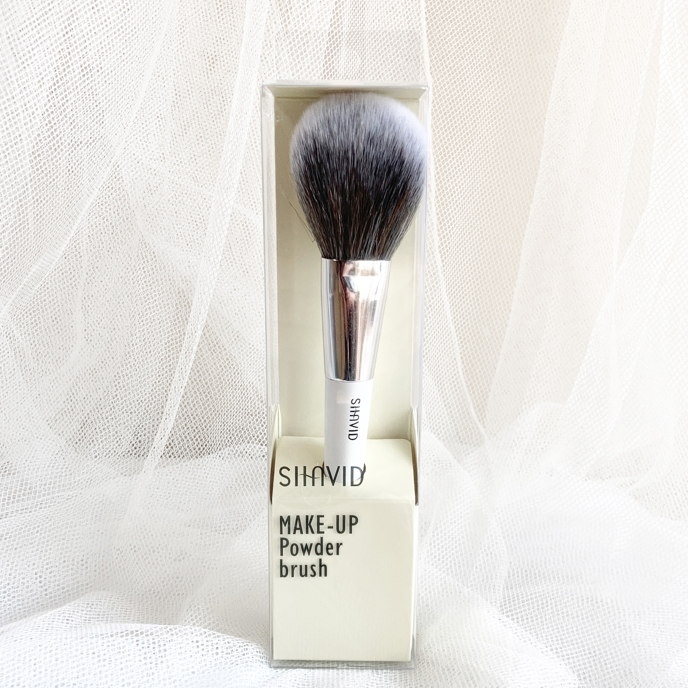 メイクアップパウダーブラシ/SHAVID/メイクブラシを使ったクチコミ（1枚目）