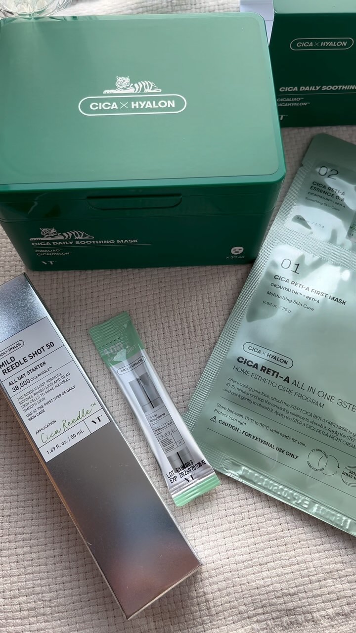 シカ レチA オールインワン 3ステップ マスク (1EA)/VT/その他スキンケアの人気ショート動画