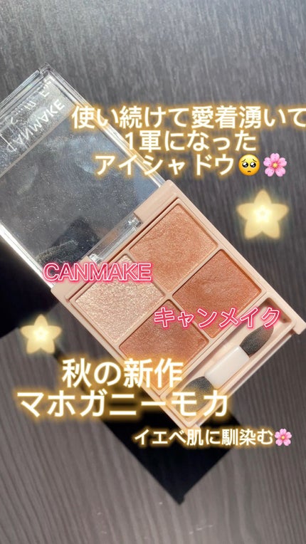 シルキースフレアイズ(マットタイプ)/キャンメイク/アイシャドウパレットの人気ショート動画