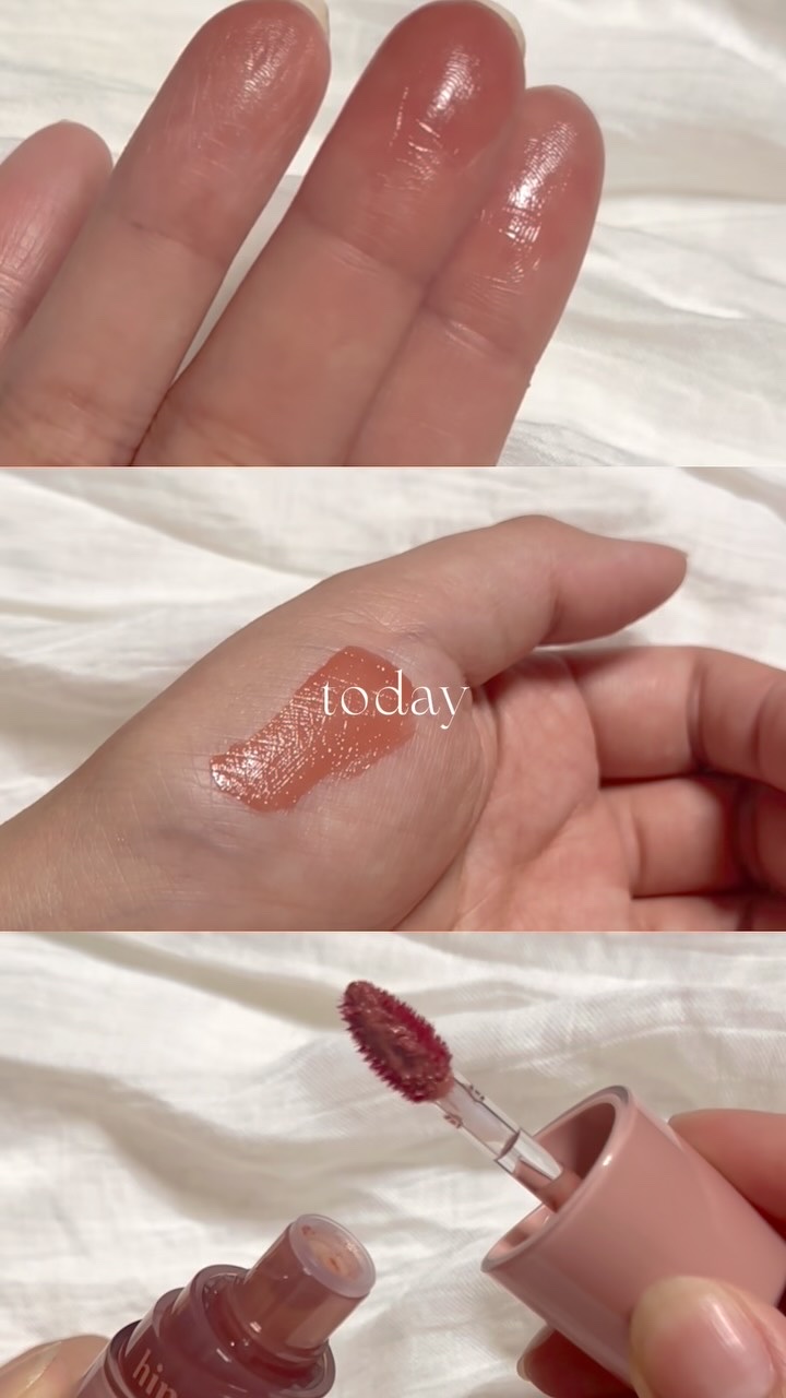 ロウグロウジェルティント/hince/リップティントを使ったクチコミ（1枚目）