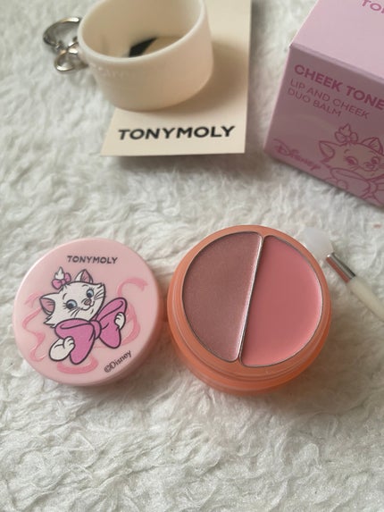 チークトーン リップ&チーク デュオバーム/TONYMOLY/口紅の人気ショート動画