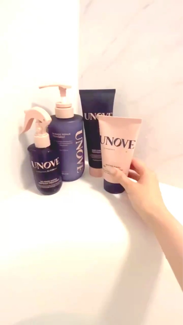 ディープダメージトリートメントEX/UNOVE/洗い流すヘアトリートメントを使ったクチコミ（1枚目）