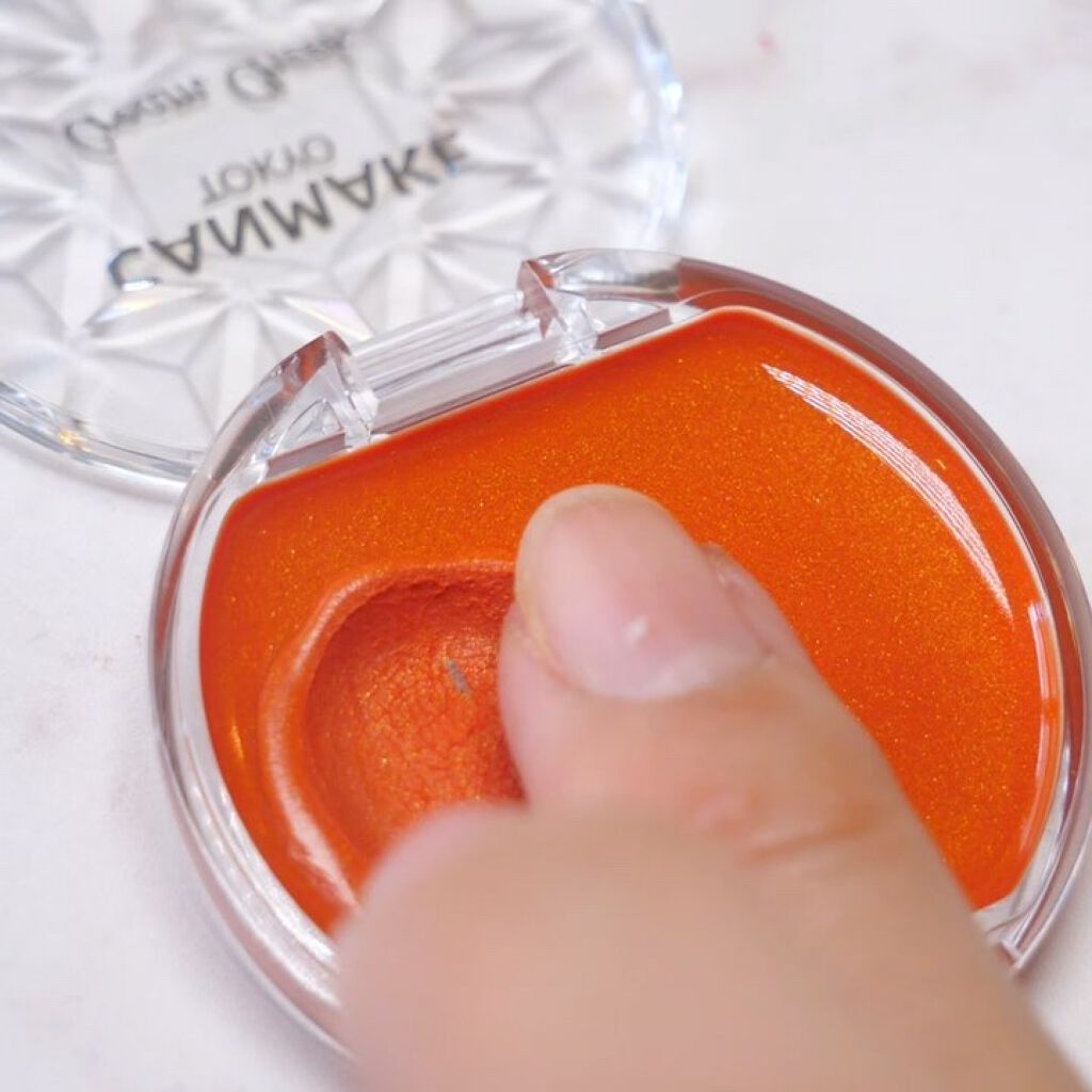 クリームチーク/キャンメイク/ジェル・クリームチークを使ったクチコミ（2枚目）