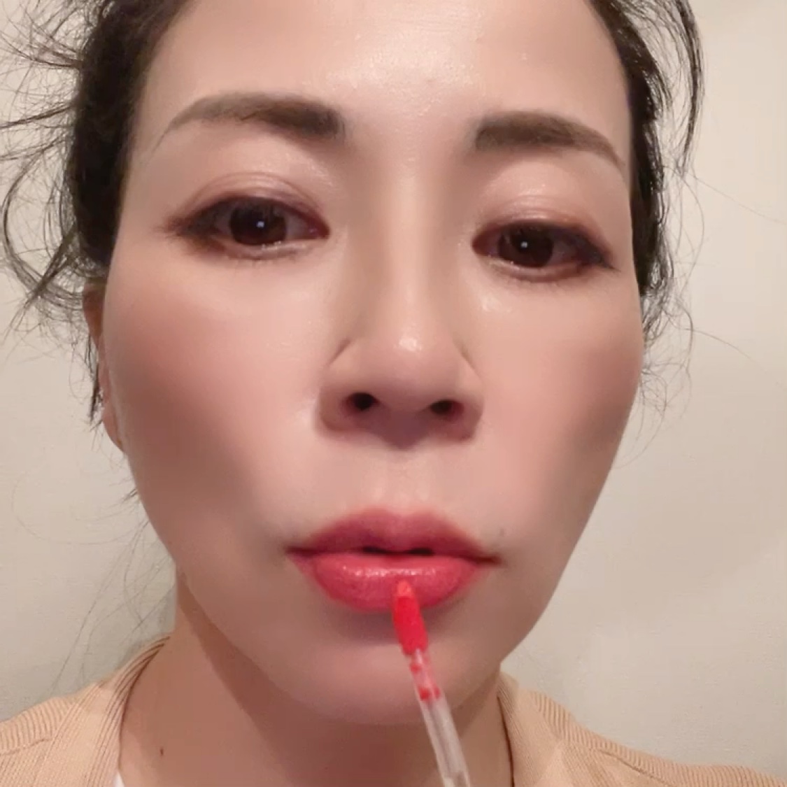 リールタトゥーウォーターティント/MERYTHOD/リップティントの動画クチコミ1つ目
