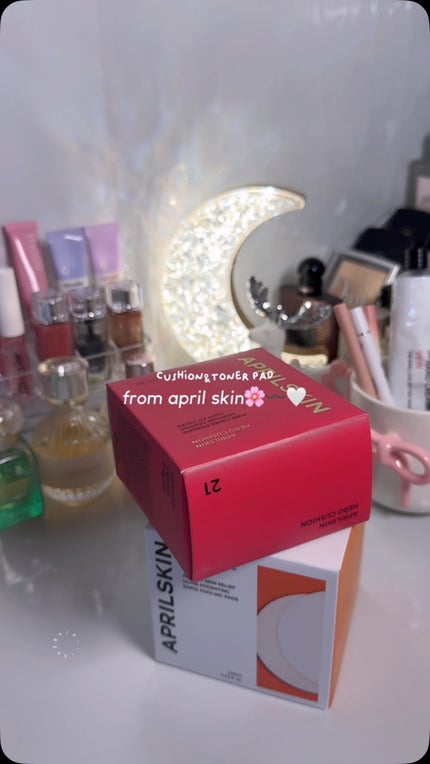 ヒーロークッション+レフィルセット/APRILSKIN/クッションファンデーションを使ったクチコミ(1枚目)