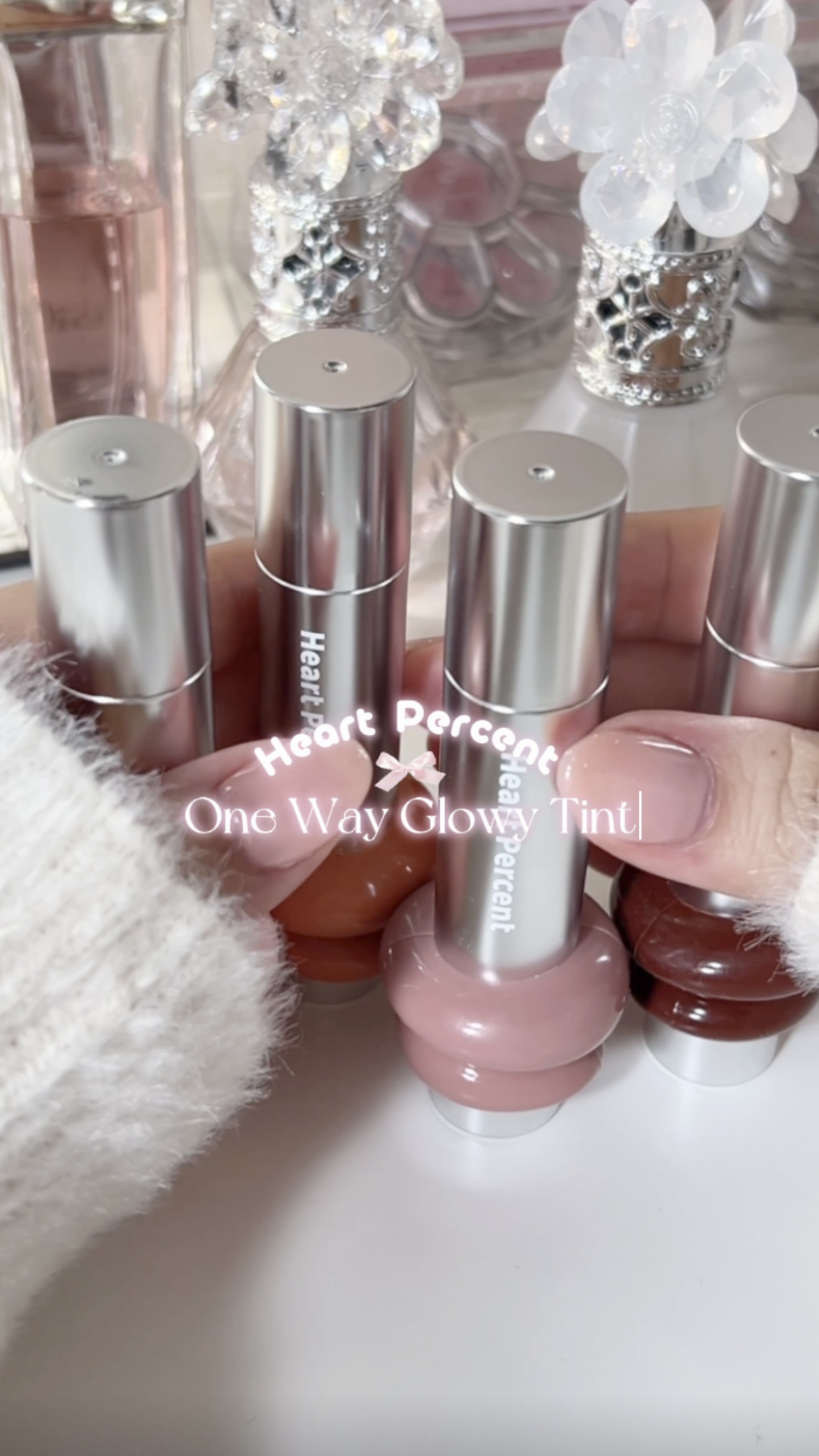 ドットオンムードワンウェイグロイティント/Heart Percent/リップティントを使ったクチコミ（1枚目）