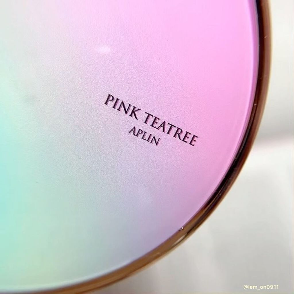 ピンクティーツリーカバークッション/APLIN/クッションファンデーションを使ったクチコミ（2枚目）