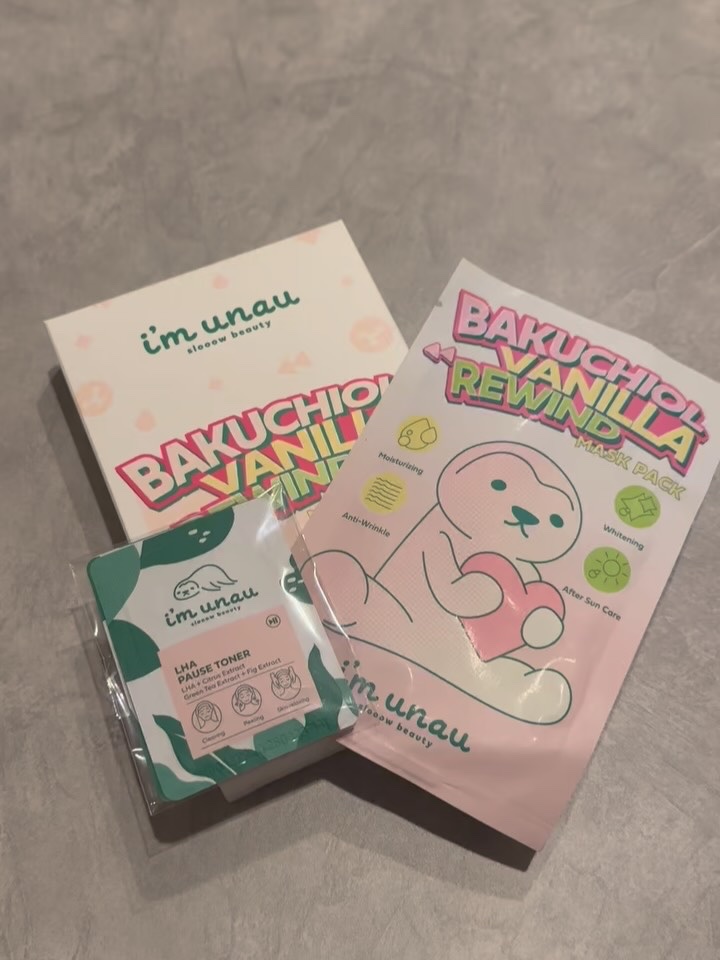 バクチオール バニラ リワインド マスクパック/i’m unau/シートマスク・パックを使ったクチコミ（2枚目）