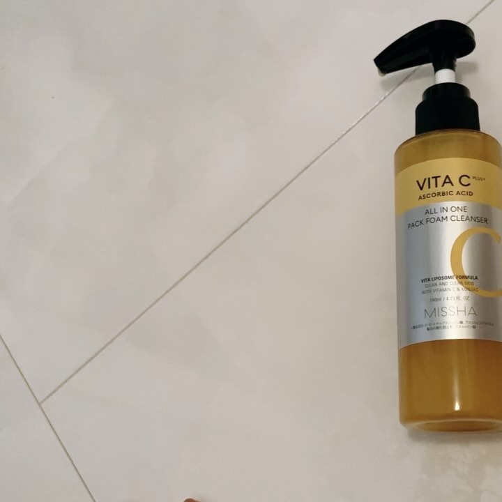 ミシャ ビタシープラス 泡マスク洗顔/MISSHA/泡洗顔を使ったクチコミ（2枚目）