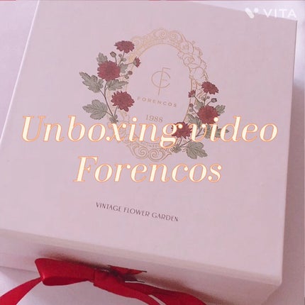 ヴィンテージフラワーガーデンセット/フォレンコス/メイクアップキットの動画クチコミ2つ目