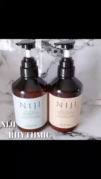 NIJI<ニジ>リズミック シャンプー/トリートメント/NIJI RHYTHMIC/市販シャンプーの人気ショート動画