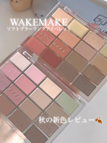 ソフトブラーリングアイパレット/wakemake/アイシャドウパレットの人気ショート動画