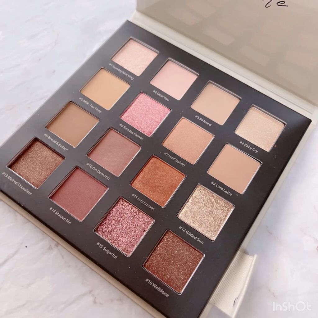 LAZY&COZY SHADOW PALETTE/Dear.own/アイシャドウパレットの動画クチコミ3つ目