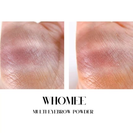 平行眉ブラシ 熊野筆/WHOMEE/メイクブラシを使ったクチコミ(3枚目)