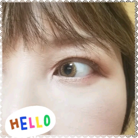 シェリーク/シェリーク/カラーコンタクトレンズの動画クチコミ1つ目