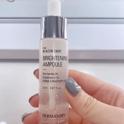 プロナイアシンショット ブライトニングアンプル/Dermatory/美容液の動画クチコミ4つ目