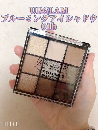 UR GLAM　BLOOMING EYE COLOR PALETTE/U R GLAM/パウダーアイシャドウを使ったクチコミ（1枚目）