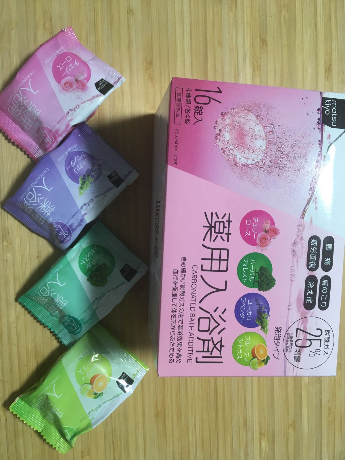 薬用入浴剤/matsukiyo/無機塩系入浴剤の動画クチコミ4つ目