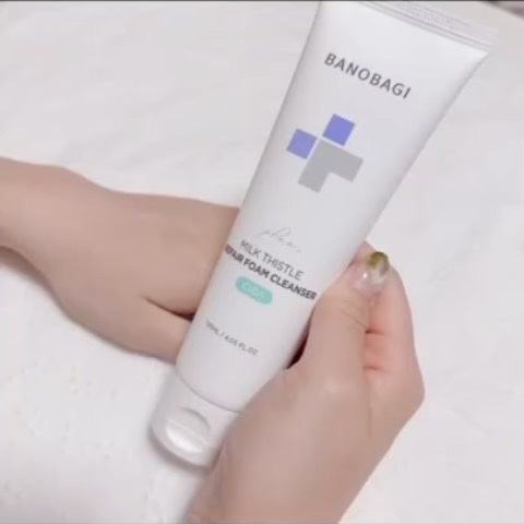 ミルクシスルリペアシカフォームクレンザー プラス/BANOBAGI/洗顔フォームの動画クチコミ4つ目