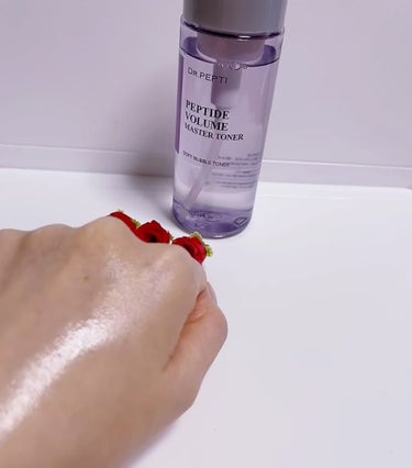 ペプチドボリュームマスタートナー/DR.PEPTI/化粧水の動画クチコミ4つ目