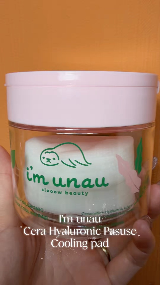 セラ ヒアルロニック ポーズ クーリングパッド/i’m unau/トナーパッドを使ったクチコミ（1枚目）