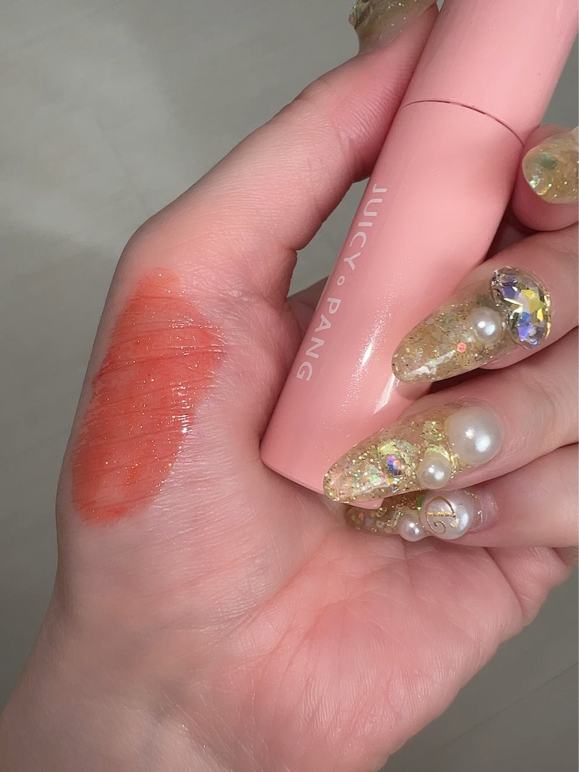 アピュー ジューシーパン スパークリングティント/A’pieu/口紅を使ったクチコミ（3枚目）