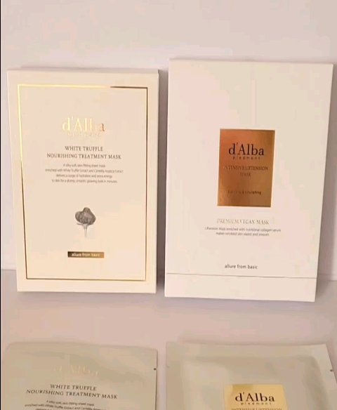 ホワイトトリュフナリシングトリートメントマスク/ダルバ/シートマスク・パックを使ったクチコミ（2枚目）