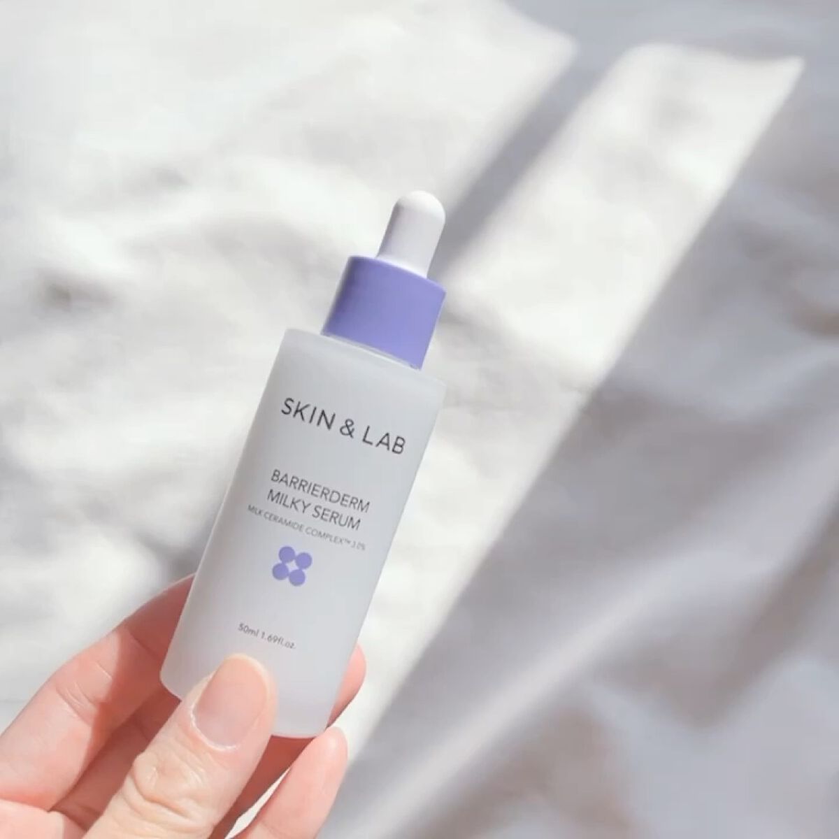 バリアダームミルキーセラム/SKIN&LAB/美容液を使ったクチコミ（3枚目）