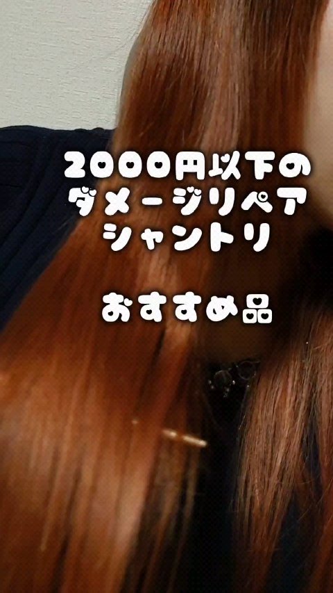 グレースリペアシャンプー／トリートメント/スリーク by サラサロン/市販シャンプーの動画クチコミ2つ目