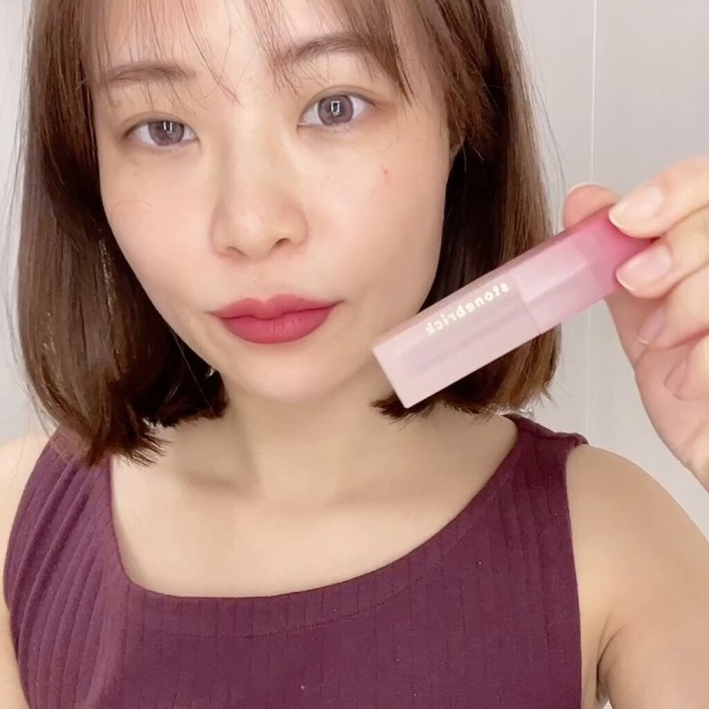 ウォーターベールティント/STONEBRICK/リップティントの動画クチコミ5つ目